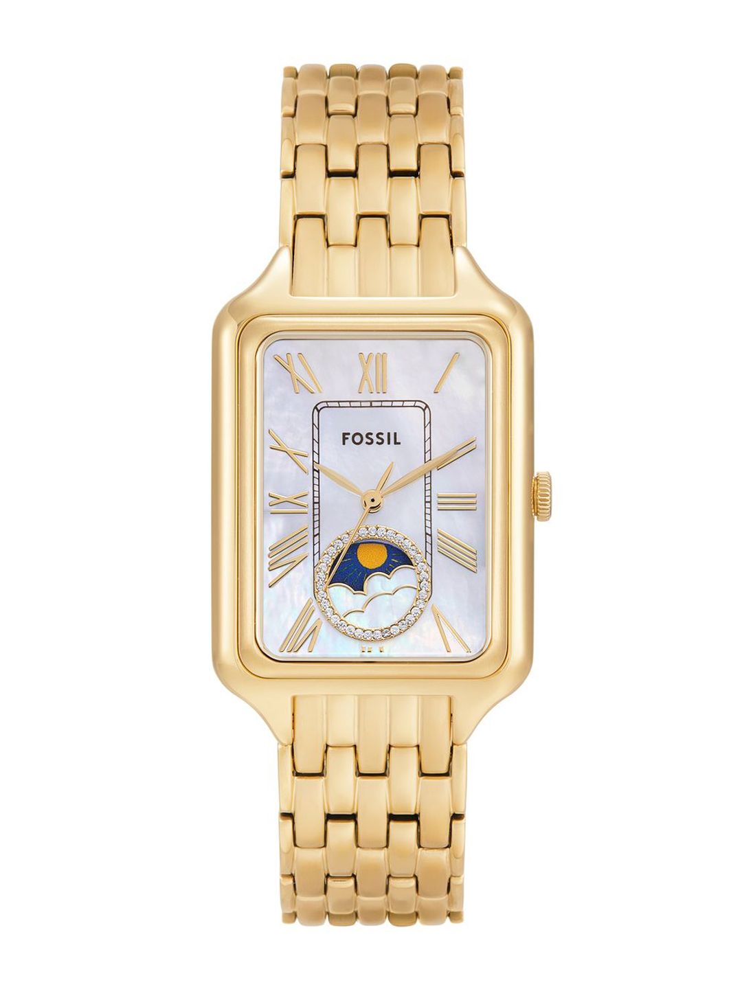 Fossil Fossil Women Dial & Stainless Steel Straps Analogue Watch ES5398