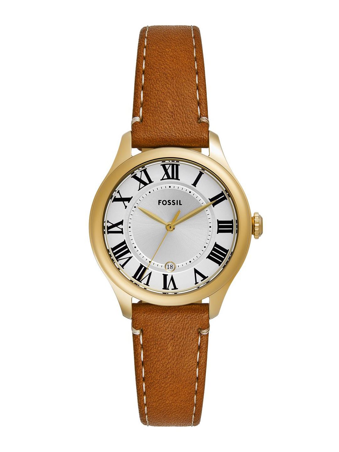 Fossil Fossil Women Dial & Leather Straps Analogue Watch ES5397