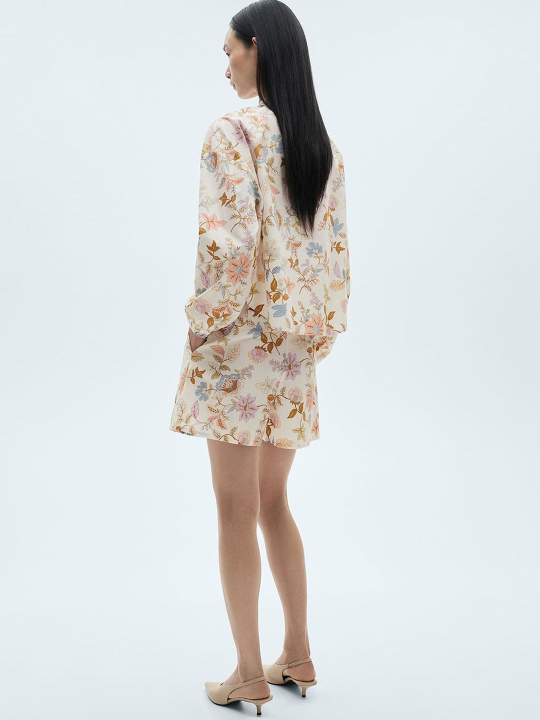 Floral Print Regular Shorts