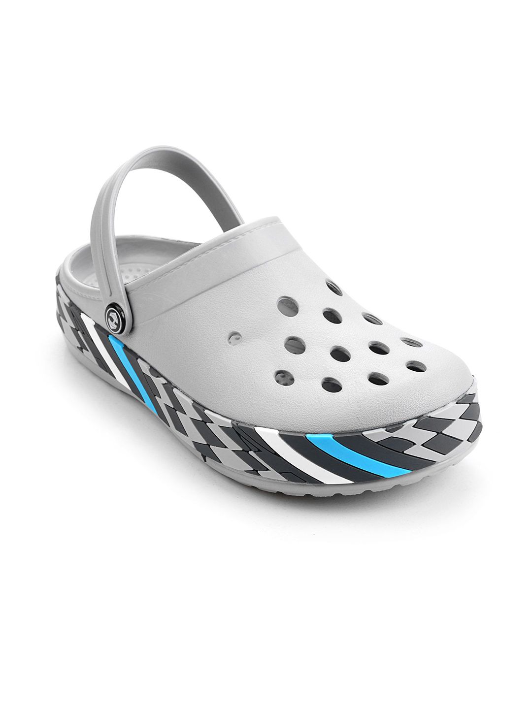 Hoppa Racer Ice Grey Clogs Men