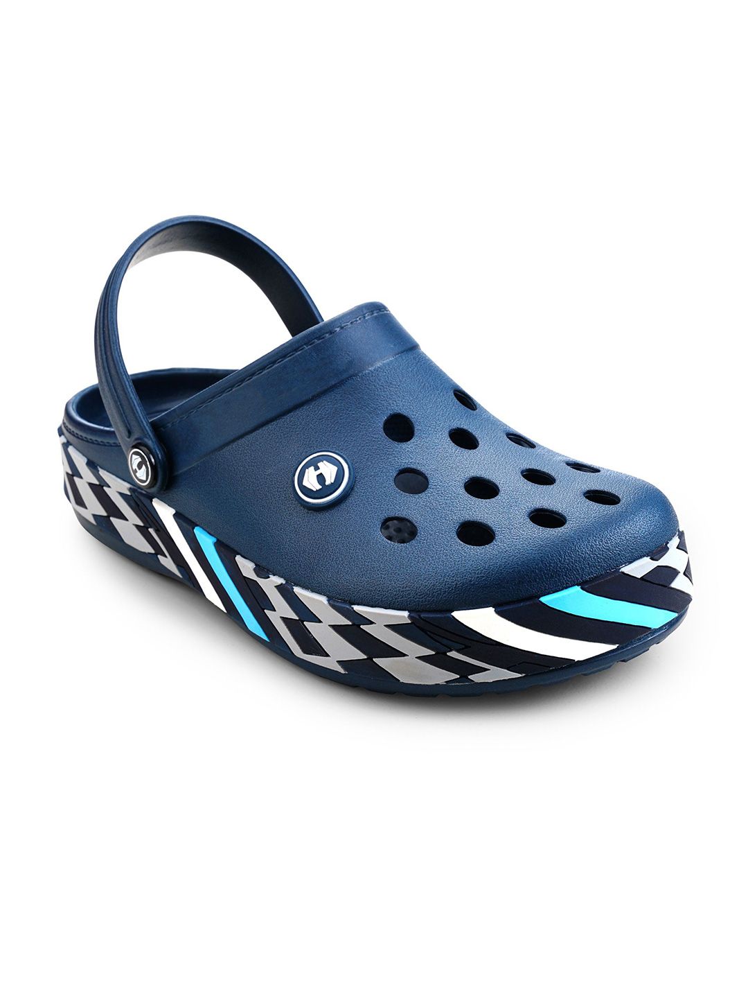 Hoppa Racer Navy Clogs Men
