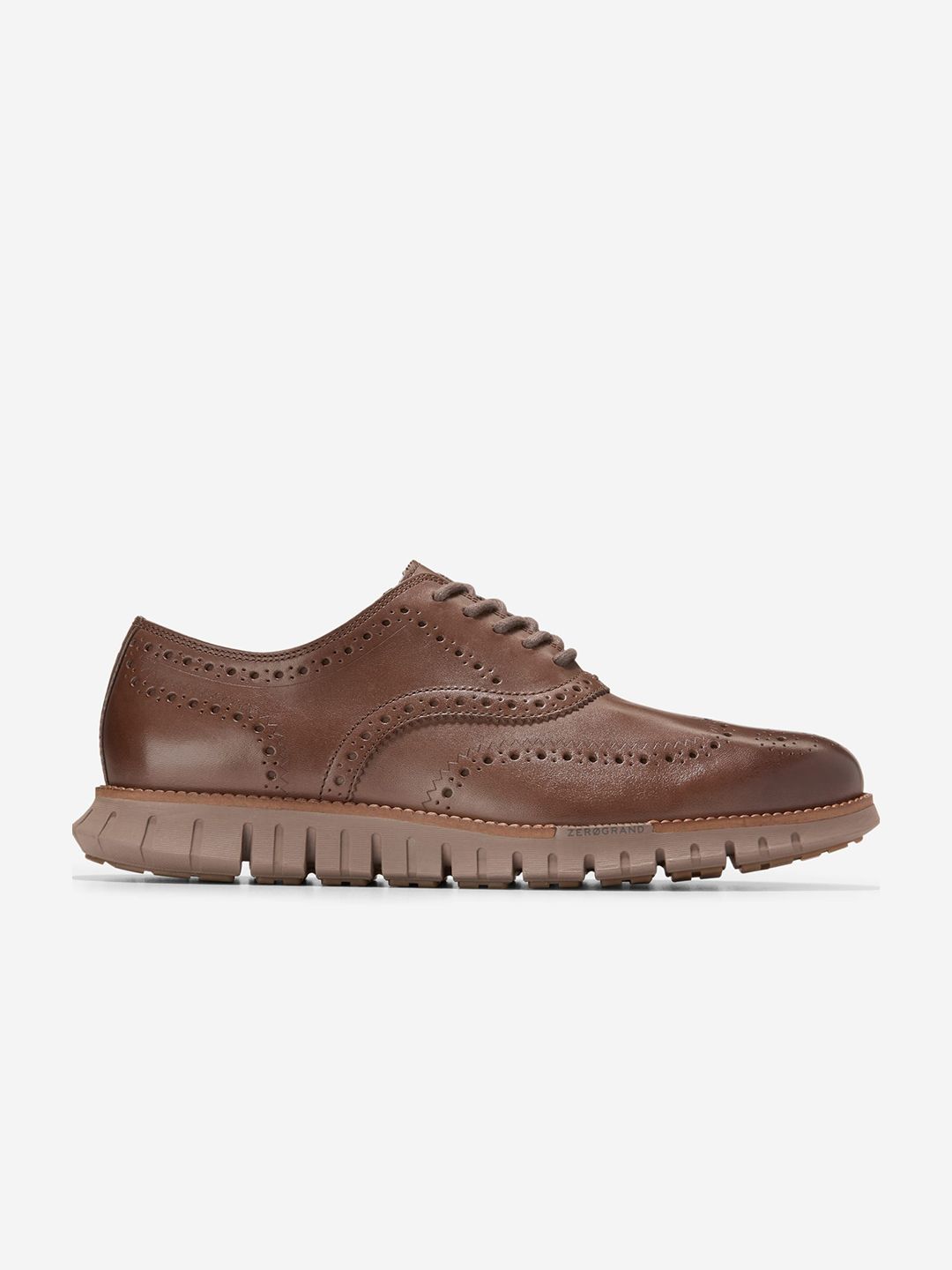 Buy Cole Haan Men ZEROGRAND REMASTERED WINGTIP Brown Oxford Shoes