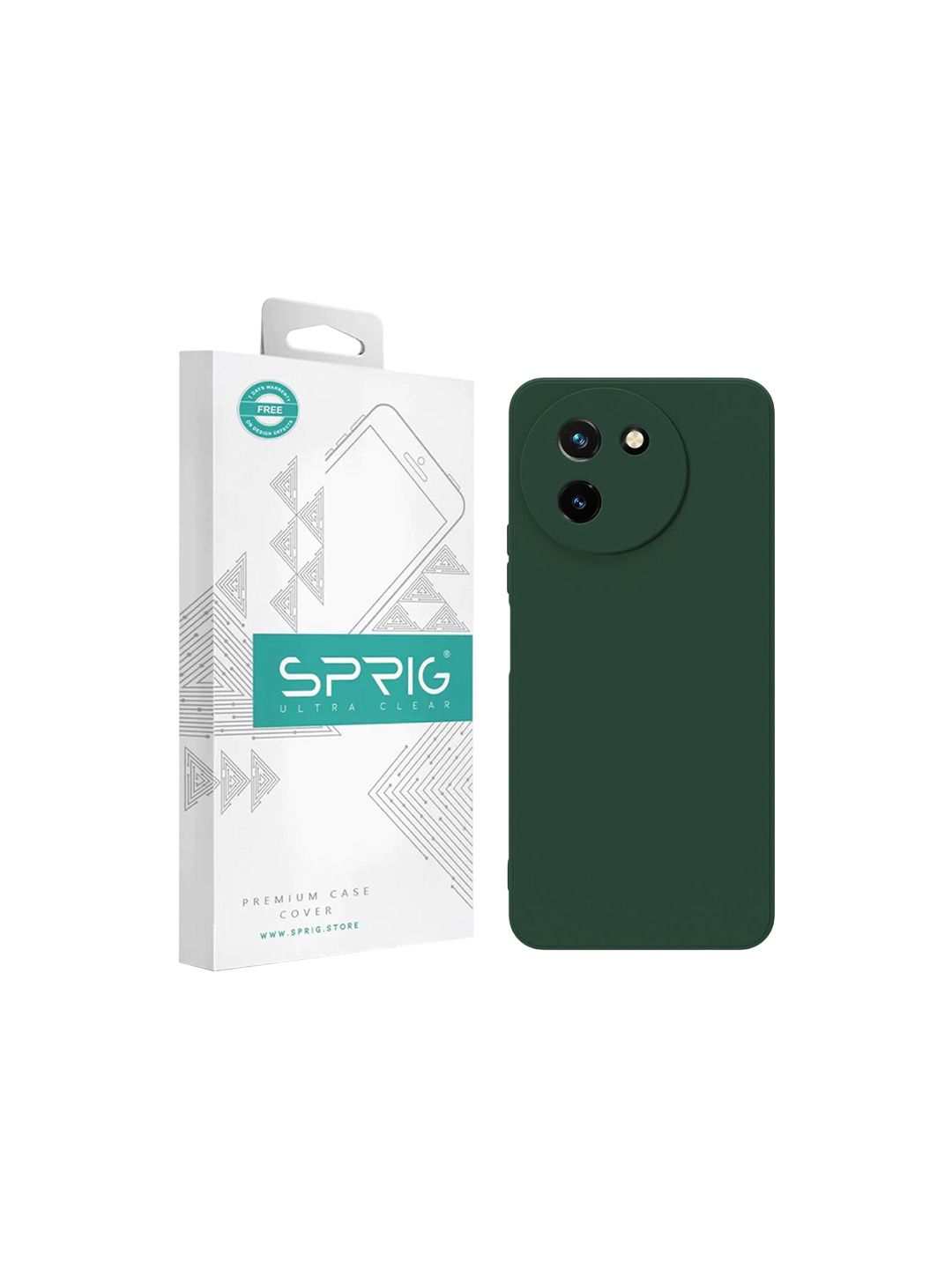 SPRIG vivo T3X TPU Matte Back Cover