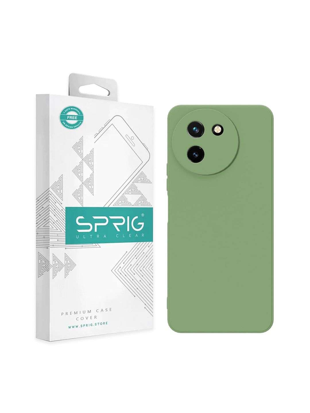 SPRIG vivo T3X TPU Matte Back Cover