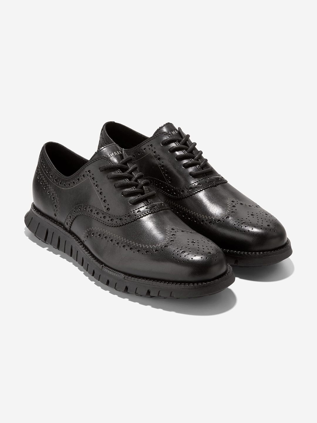 Cole Haan Cole Haan Men ZEROGRAND REMASTERED WINGTIP Black Oxford Shoes