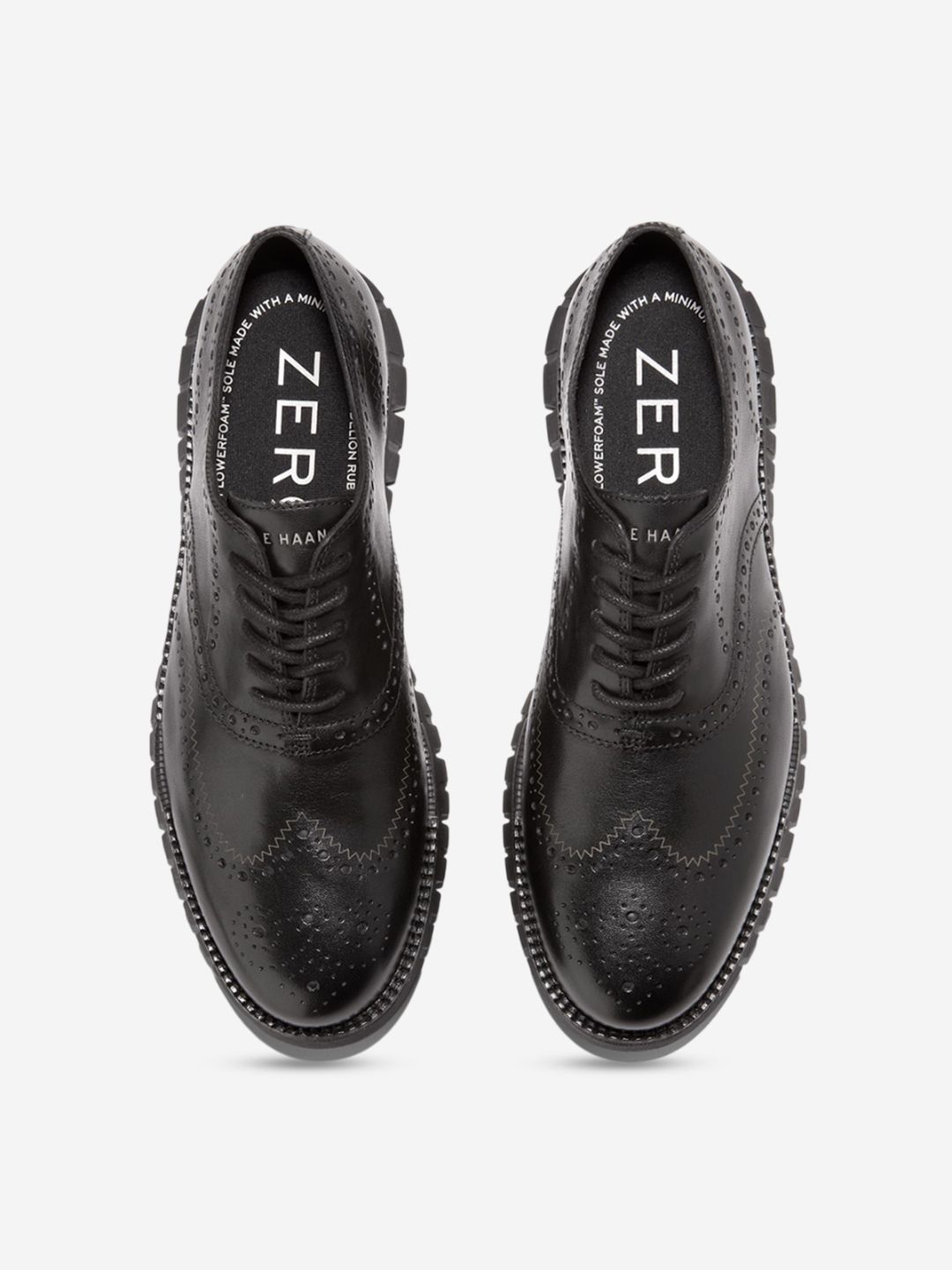 Buy Cole Haan Men ZEROGRAND REMASTERED WINGTIP Black Oxford Shoes
