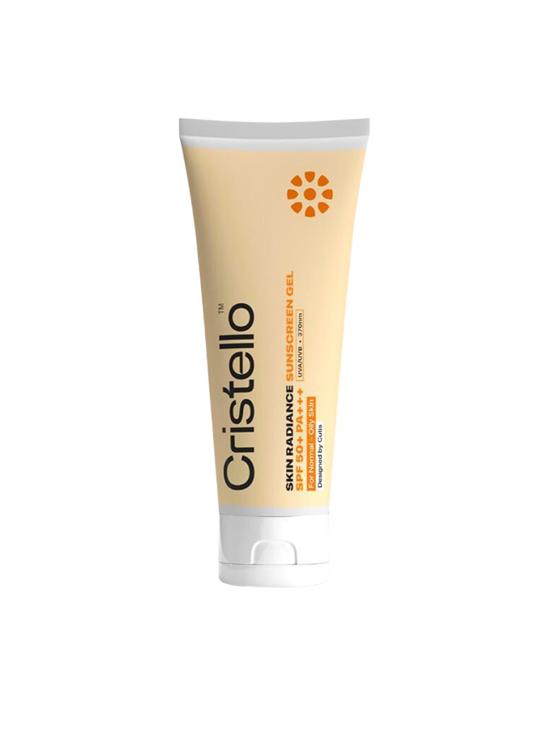 Buy Cristello Skin Radiance Sunscreen Gel With SPF 50+ PA+++ - 50
