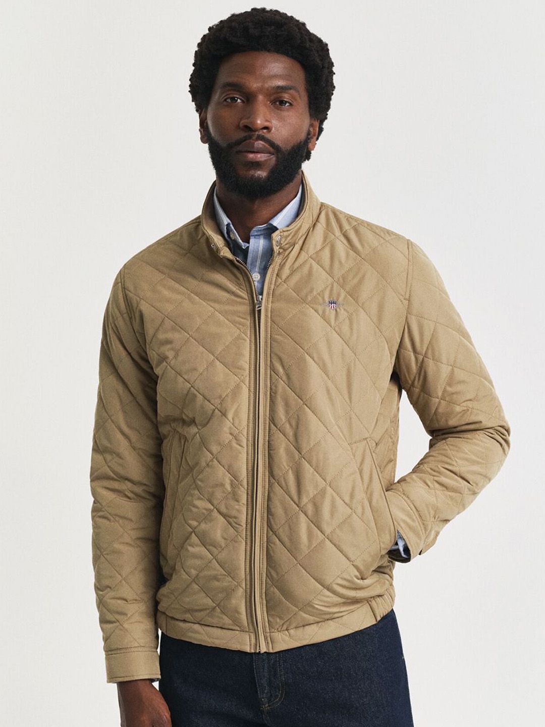 GANT Camouflage Windcheater Quilted Jacket