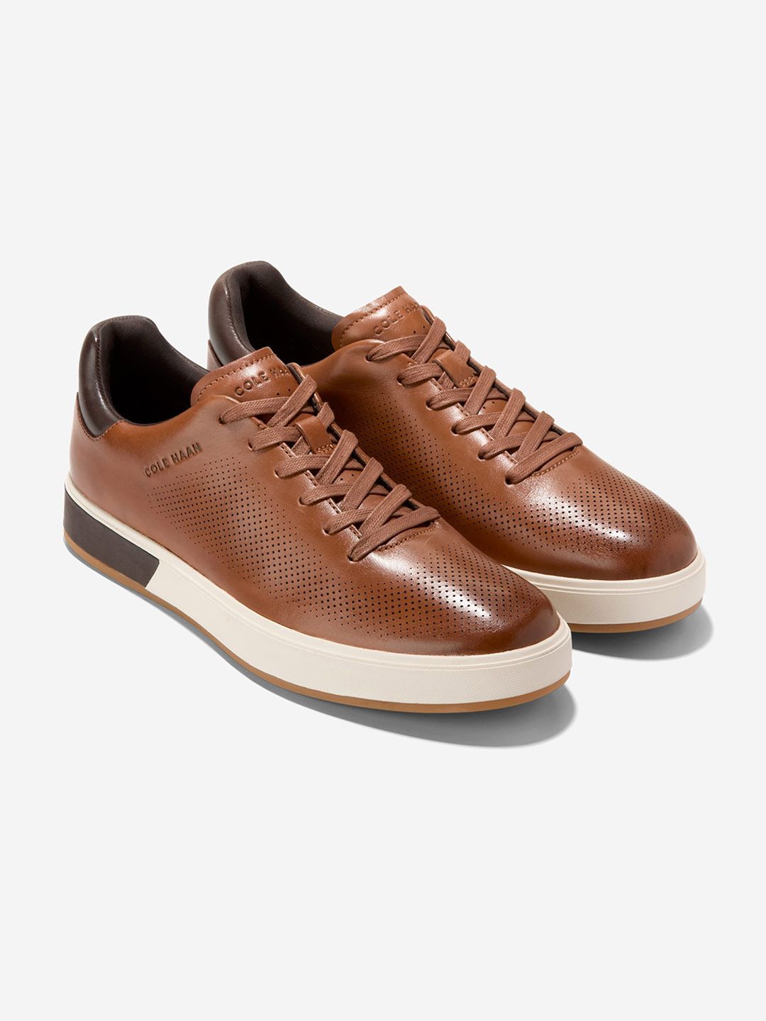 Cole Haan Cole Haan Men GRANDPRO ANGLEACE Tan Sneakers