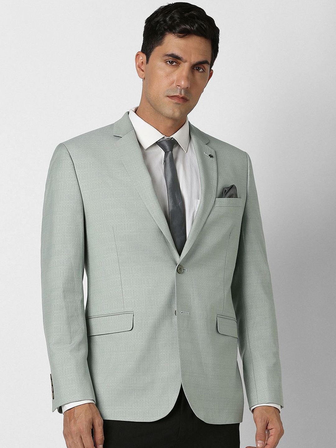 Van Heusen Slim-Fit Single Breasted Formal Blazer
