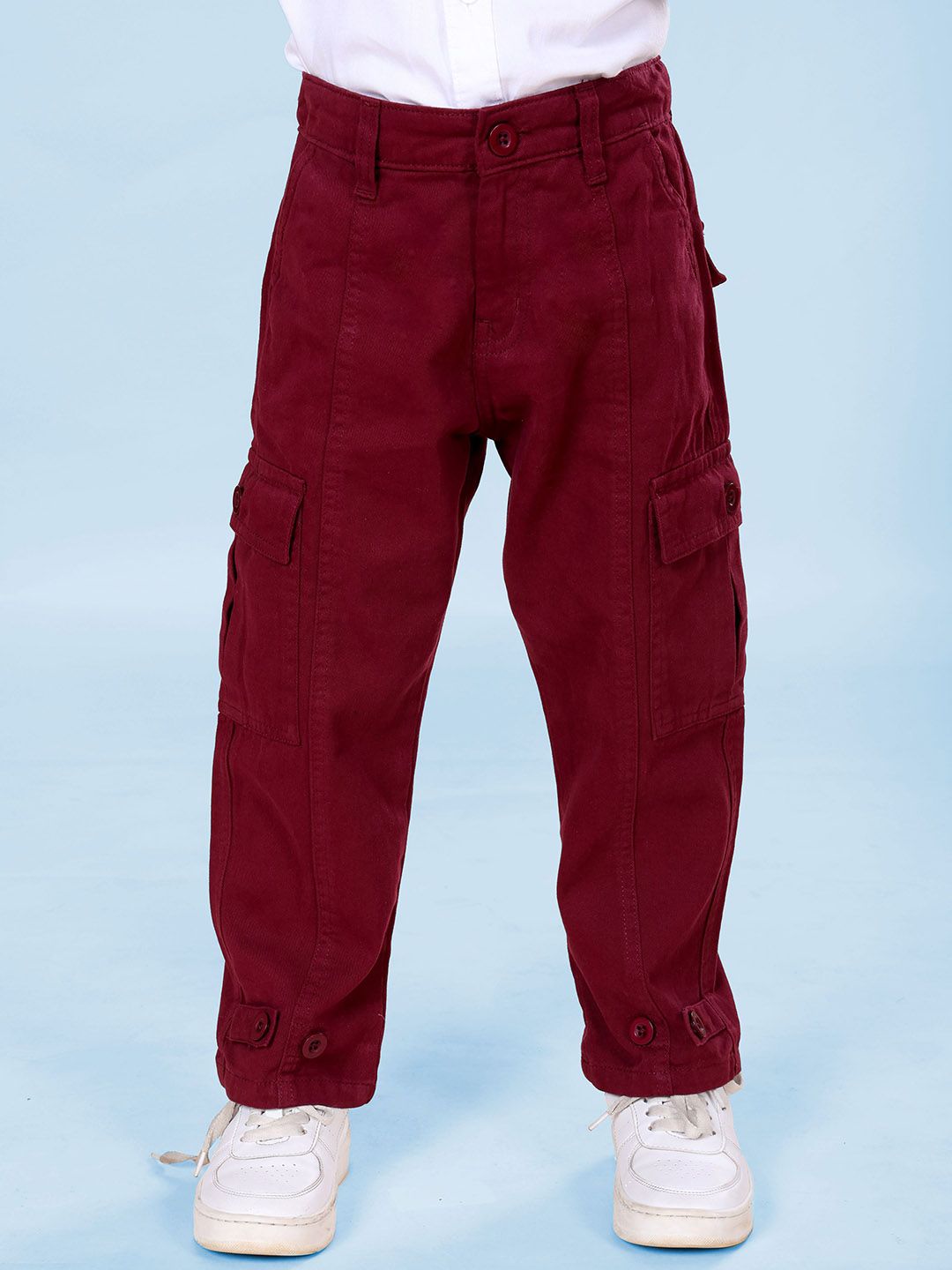 KiddoPanti Boys Relaxed Fit Mid-Rise Jeans