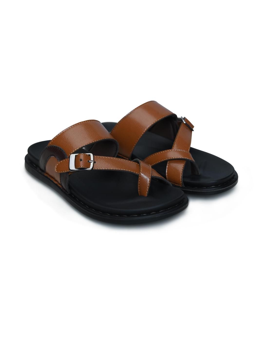 SMOXX Men Tan Thong Flip-Flops