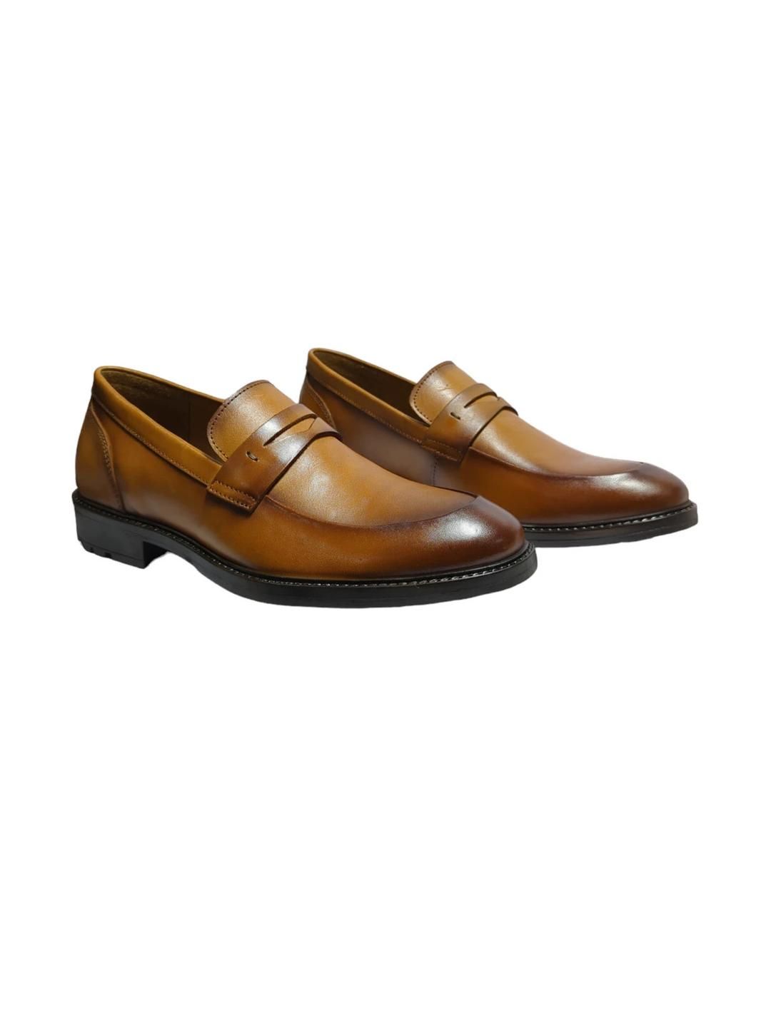 FEET FIRST Men Leather Loafers Shoes