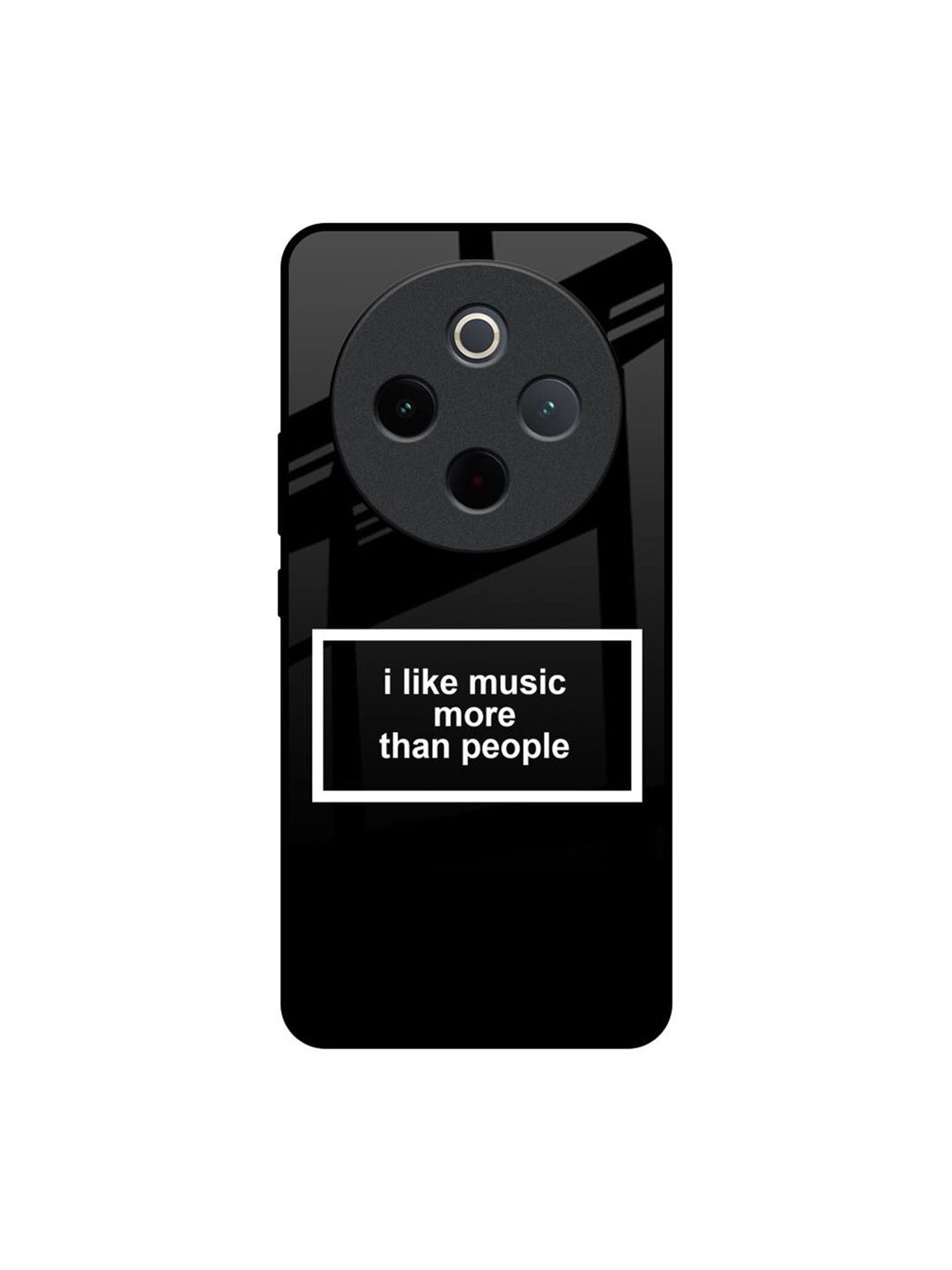 QRIOH Typography Printed Silicone Vivo T4 5G Back Case