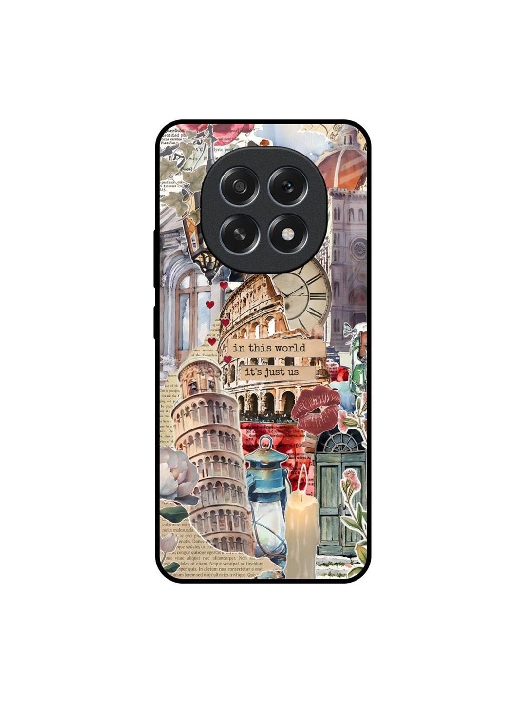 QRIOH Italian Vibes Quirky Printed Oppo F29 5G Silicone Back Case
