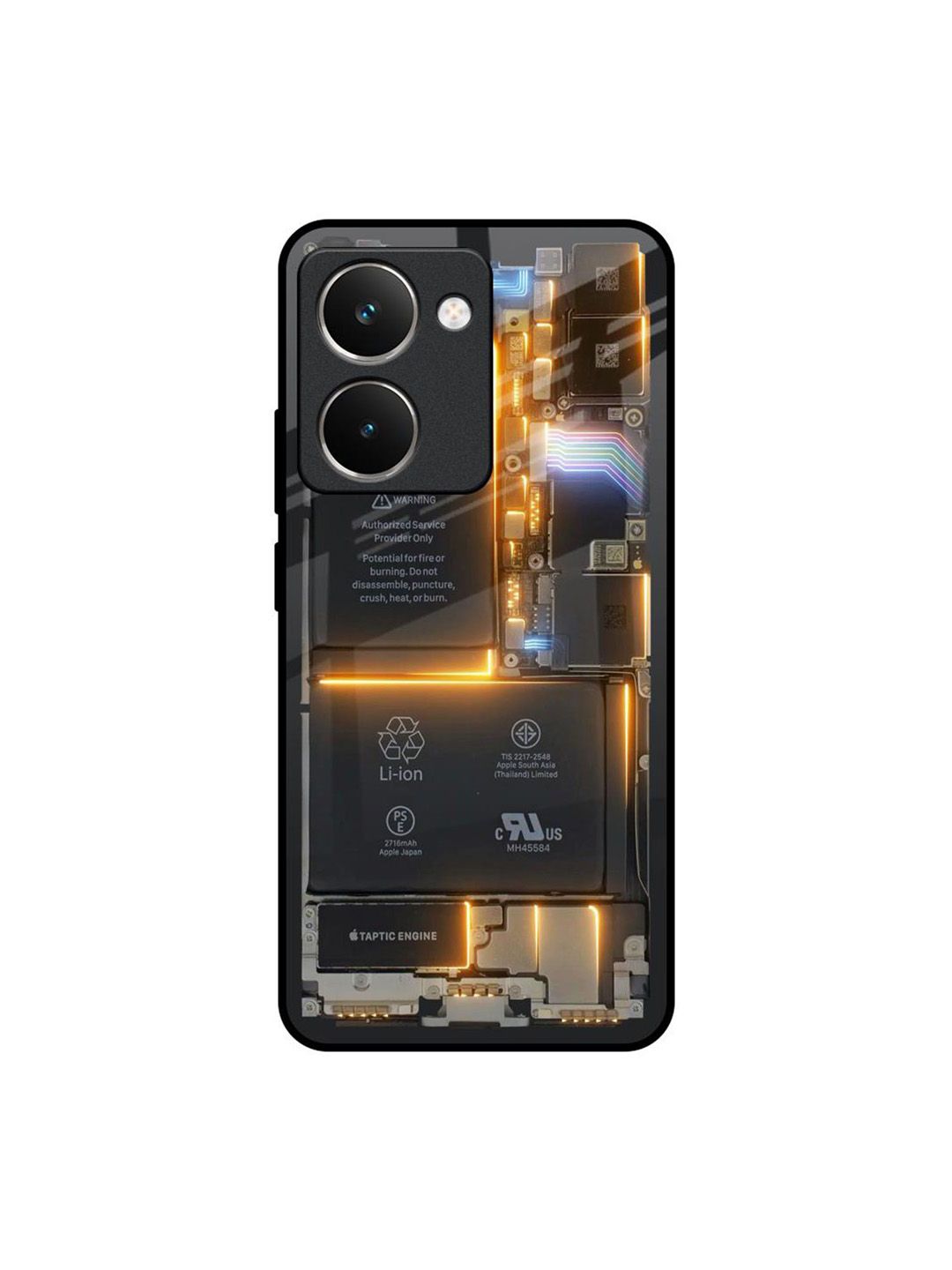 QRIOH Graphic Printed Sleek & Lightweight Silicone Realme P3 Ultra 5G Glass Back Case