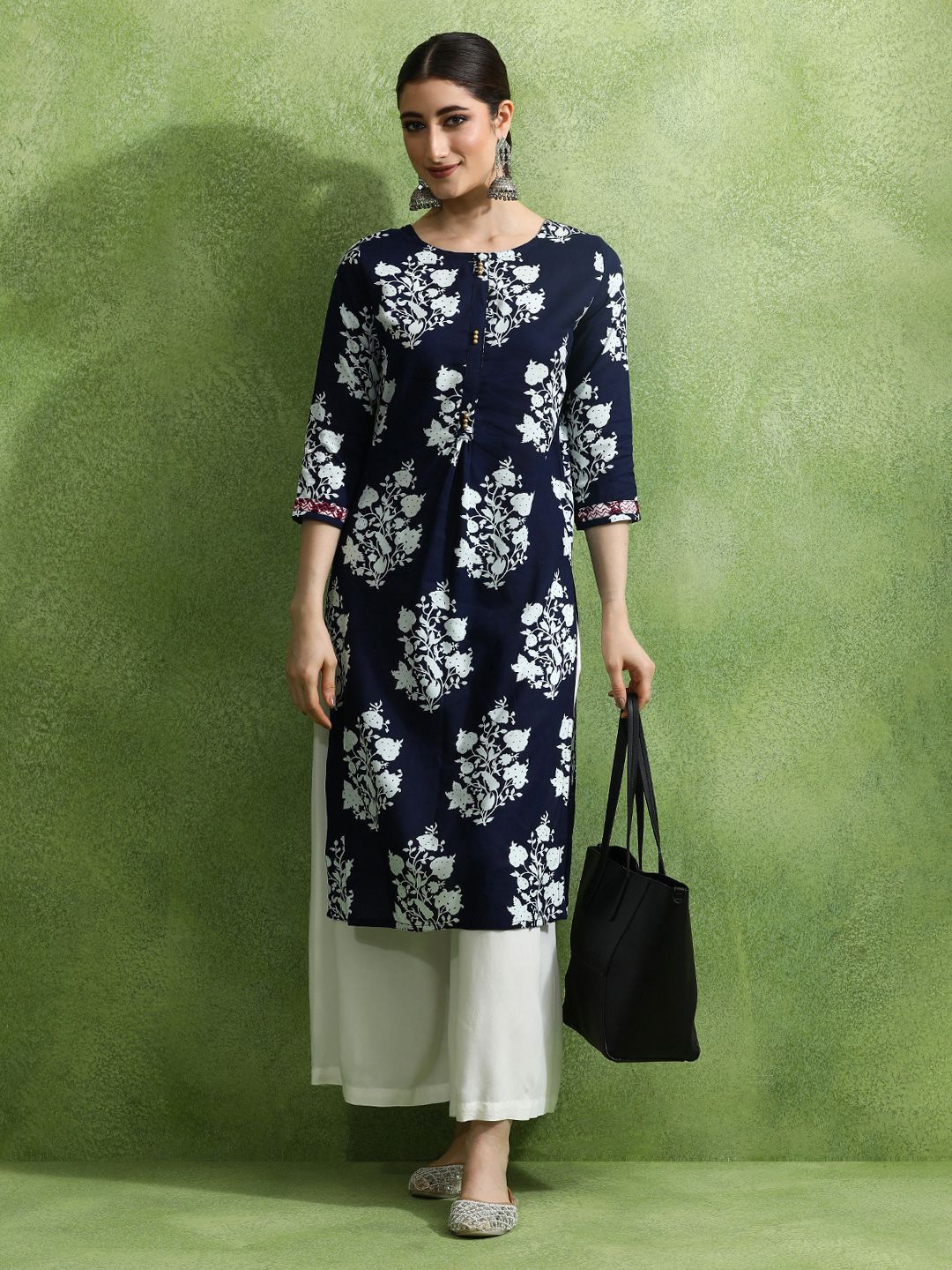 Jaipur Kurti Women Floral Printed Kurta