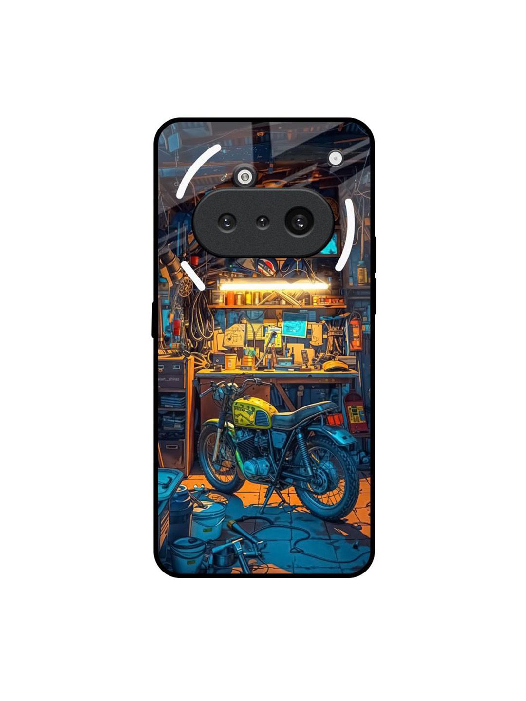 QRIOH Quirky Printed Nothing Phone 3a Back Case Mobile Accessories
