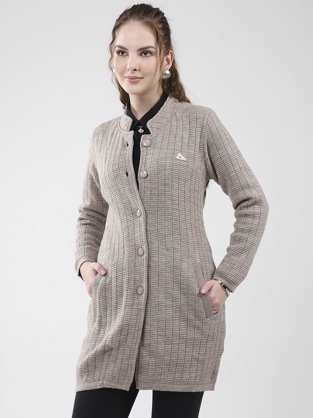 Buy The Roadster Life Co. Notched Lapel Collar Longline Trench