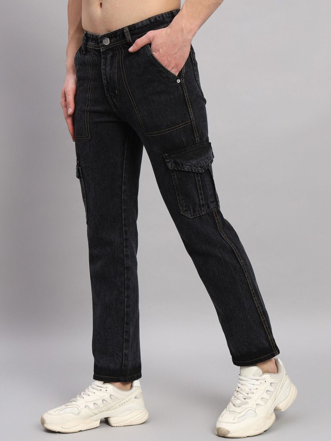 DENIMLOOK Men Mid-Rise Stretchable Jeans