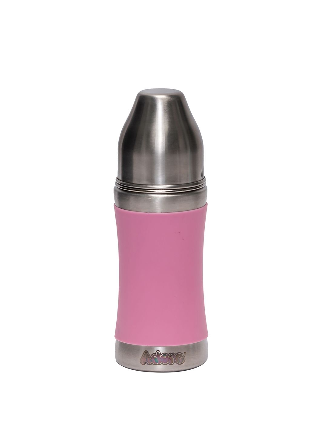 Adore Kids Koh Stainless Steel Feeding Bottle - 250 ml - Pink