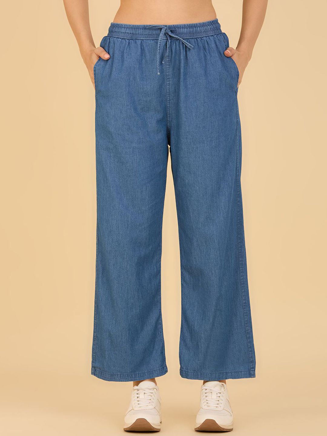 CORSICA Cefalu Women Relaxed Straight Leg Loose Fit Trousers