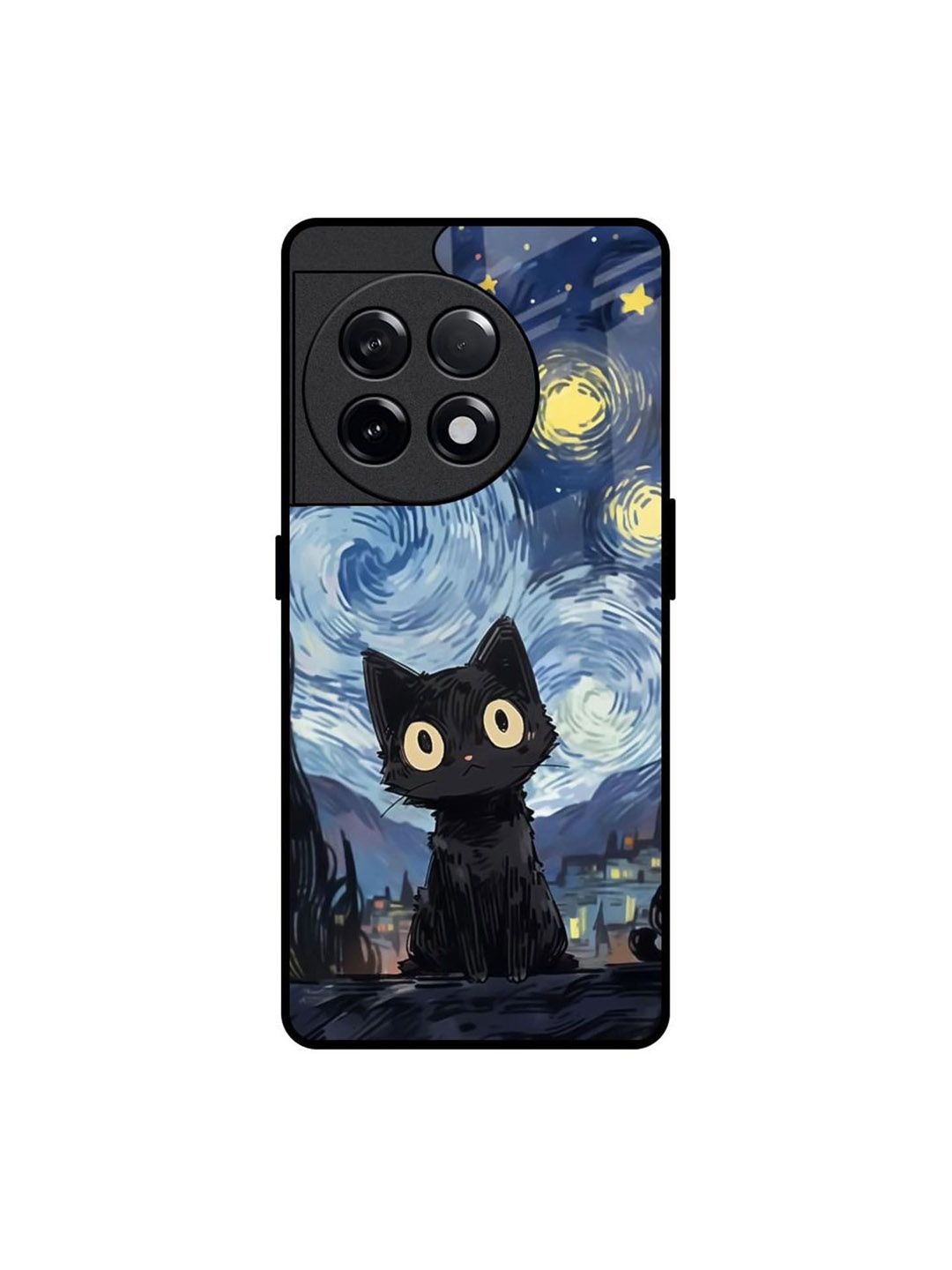 QRIOH Abstract Printed OnePlus 11R 5G Silicone Back Case