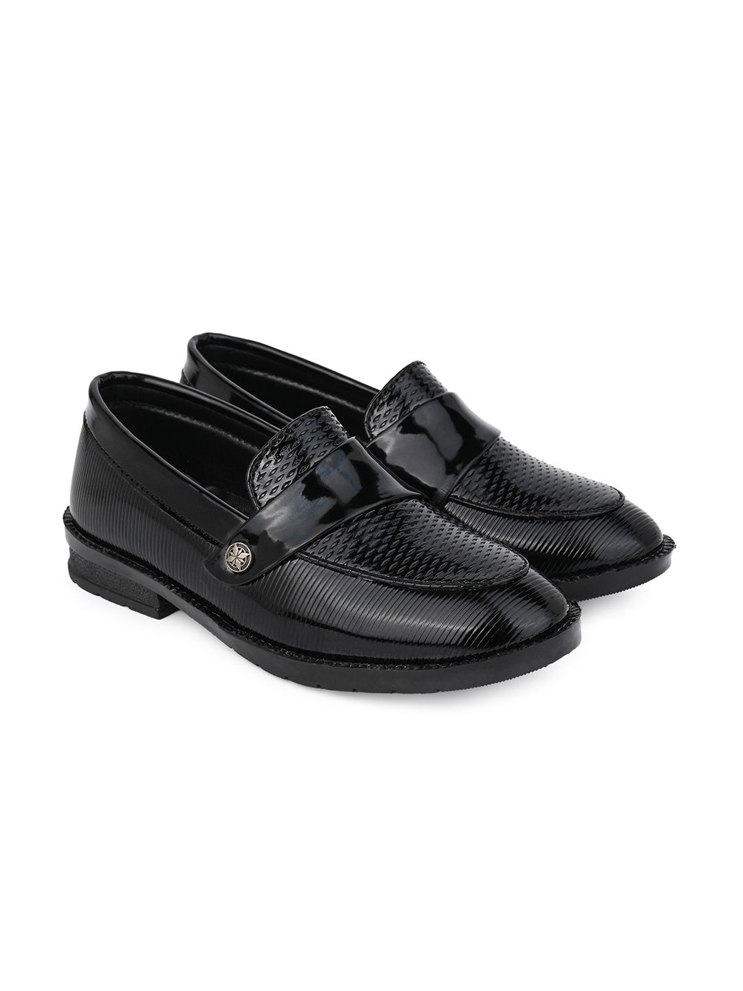 MLTC MLTC Boys Round Toe Formal Loafers