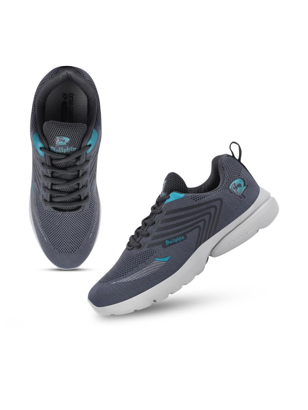 Dollphin Grey Running Marking Sports Shoes