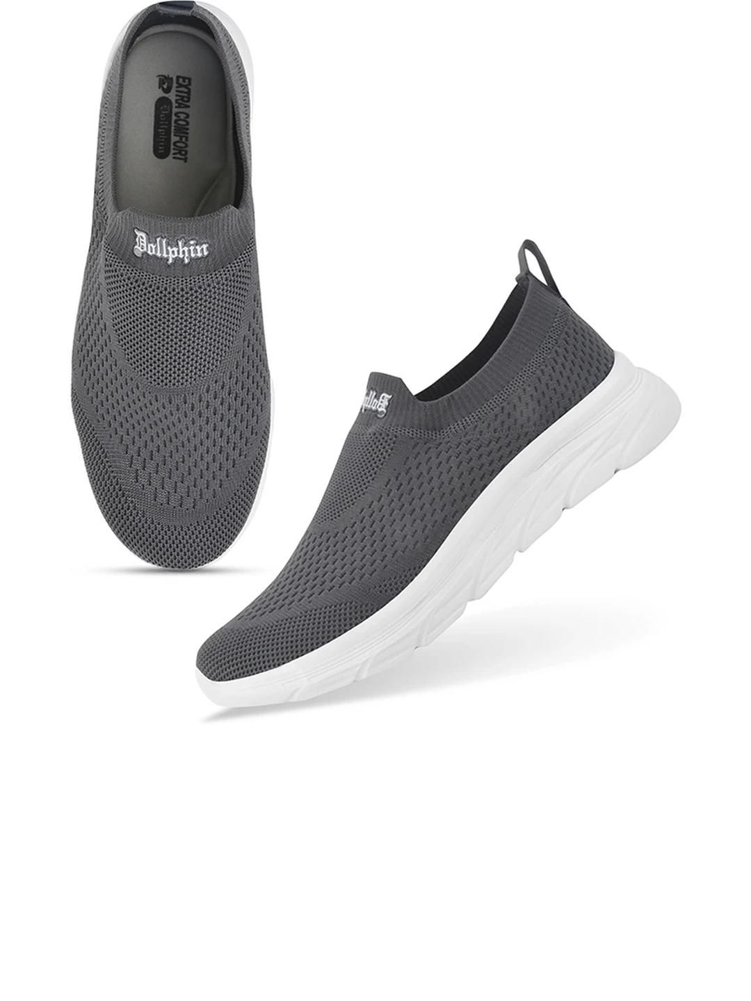 Dollphin Grey Running Marking Sports Shoes
