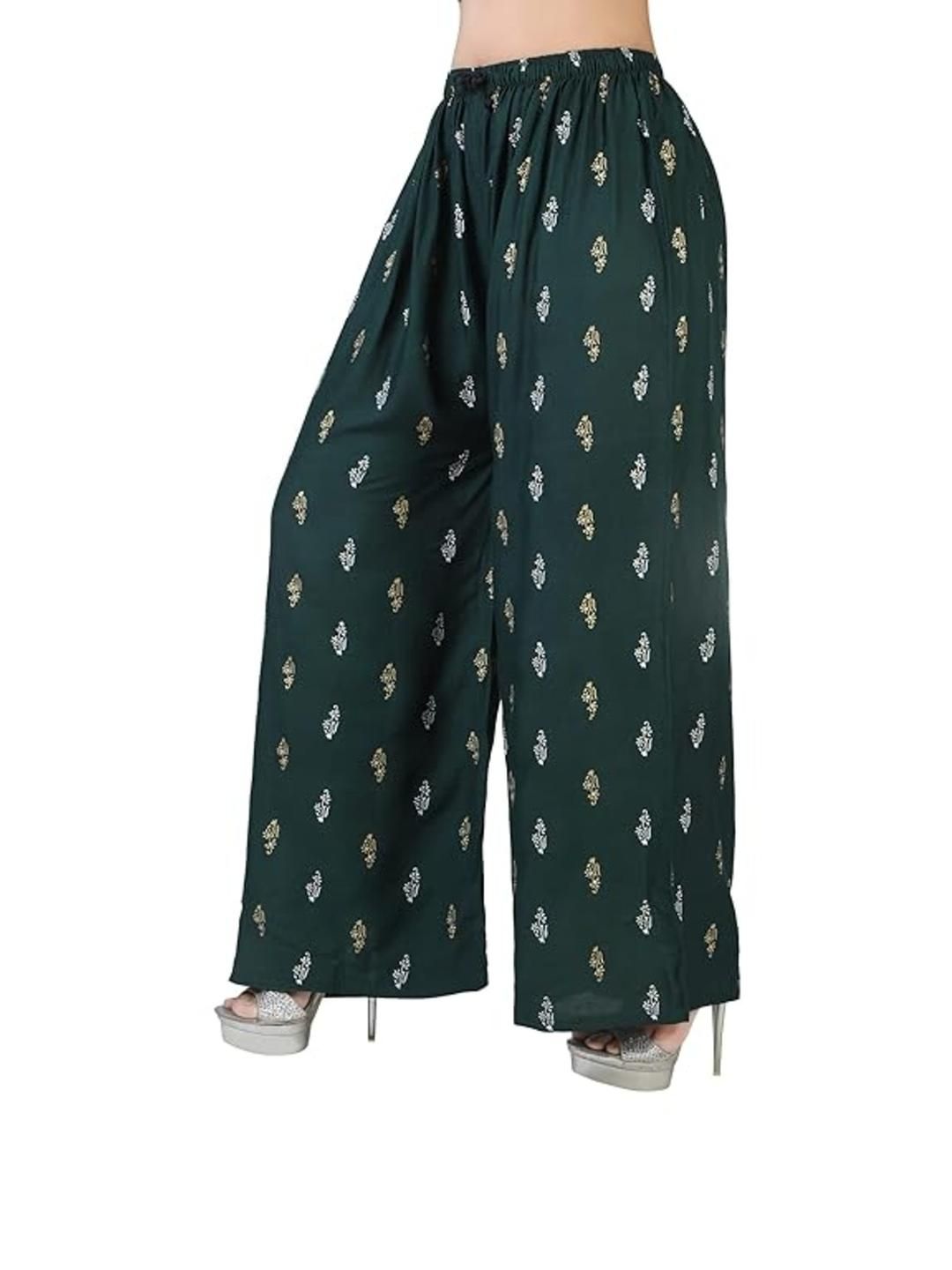 Aura Glam Women Pack of 2 Printed Palazzos