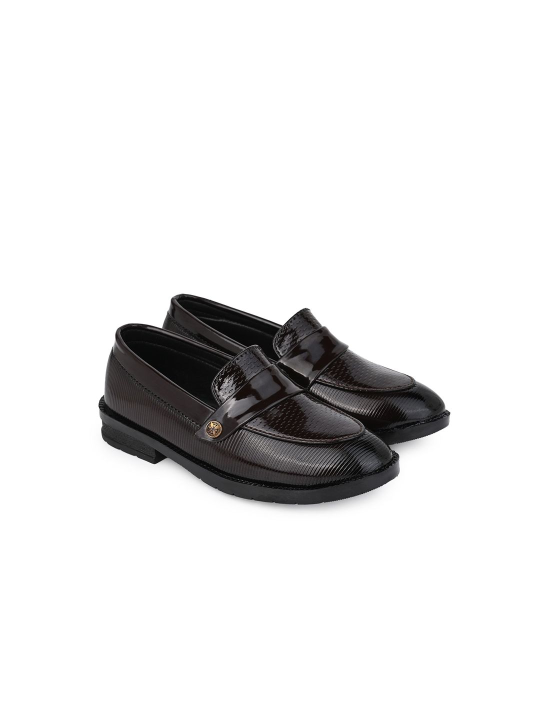 MLTC MLTC Boys Leather Formal Loafers