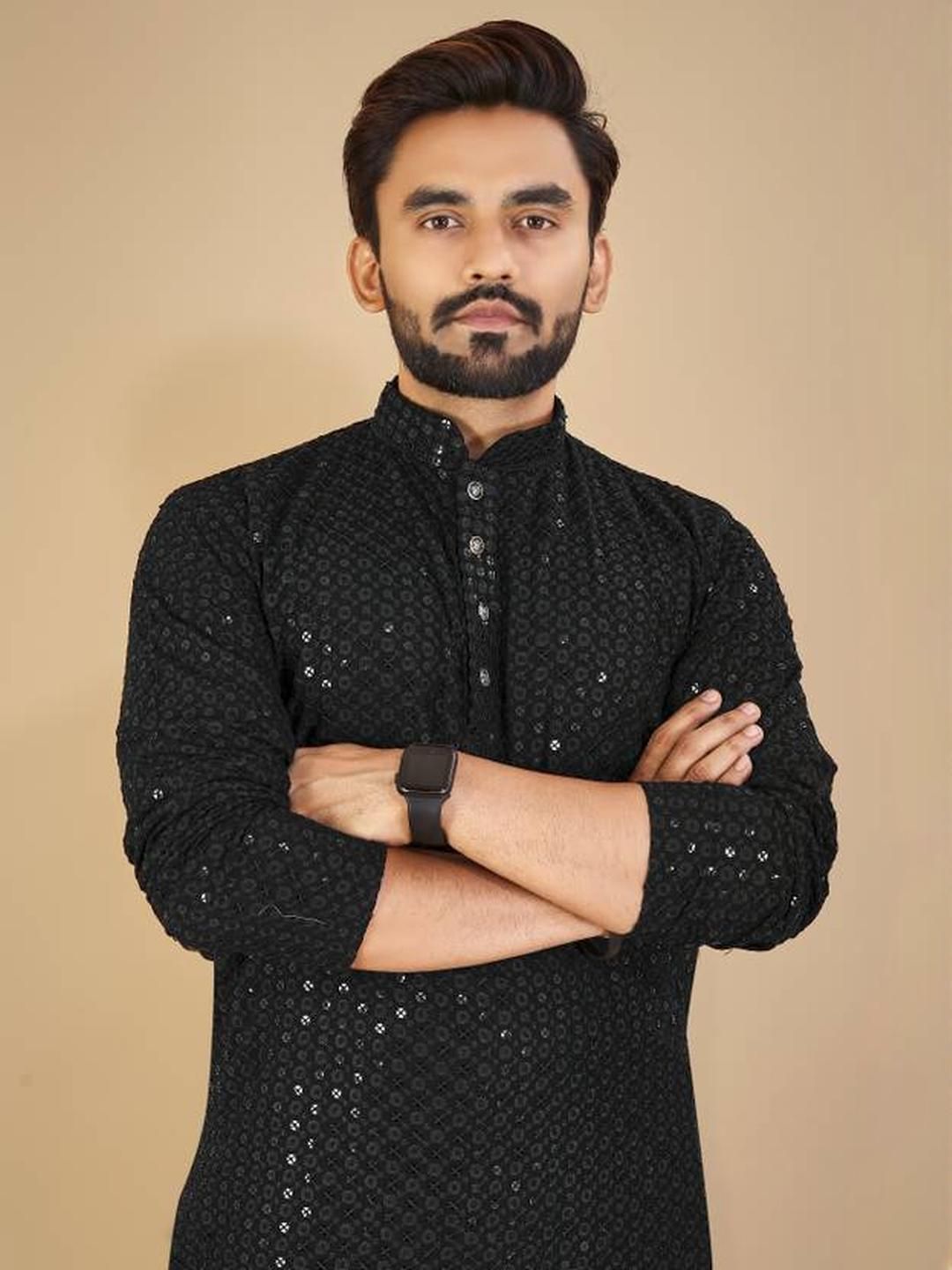 ORIFAB Men A-Line Kurtas