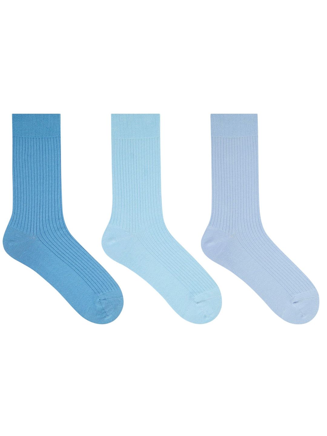 Socksxpress Men Pack Of 3 Cotton Calf-Length Socks
