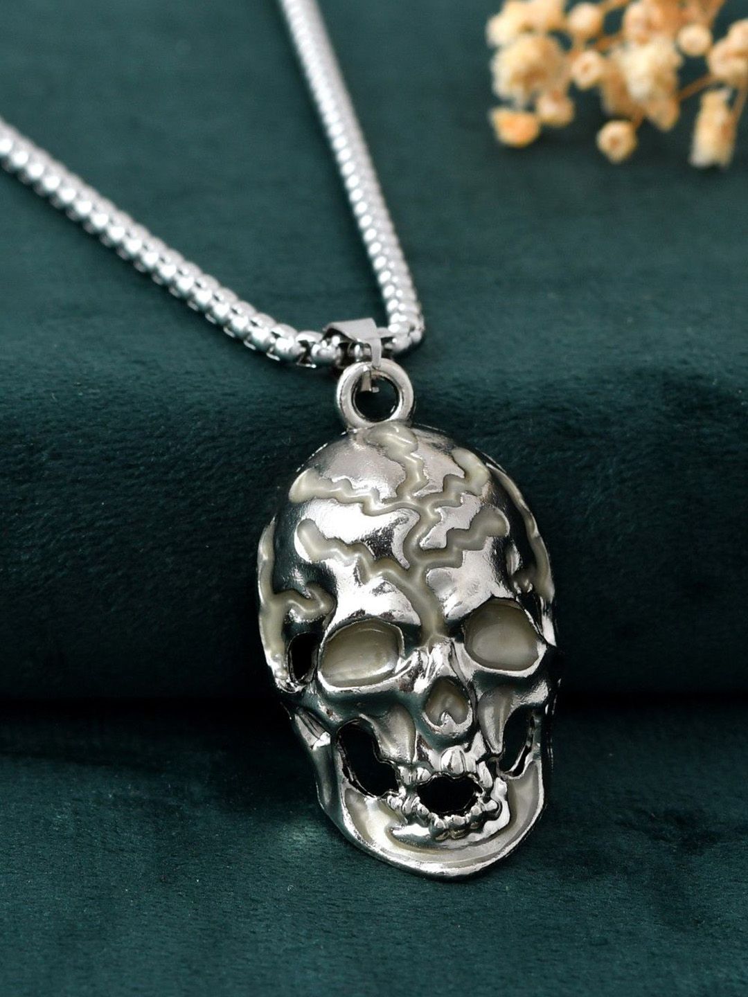 Buy AGARWALPRODUCT Unisex Stainless Steel Radium Khopdi Pendant