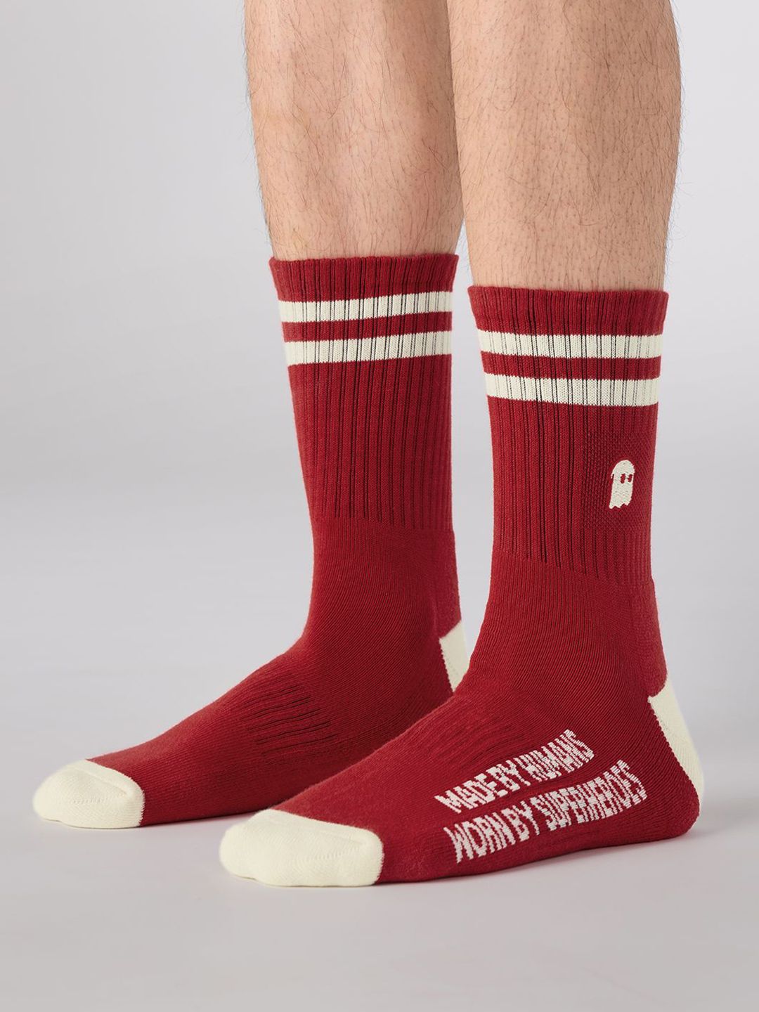 The Souled Store Men Patterned Cotton Sock