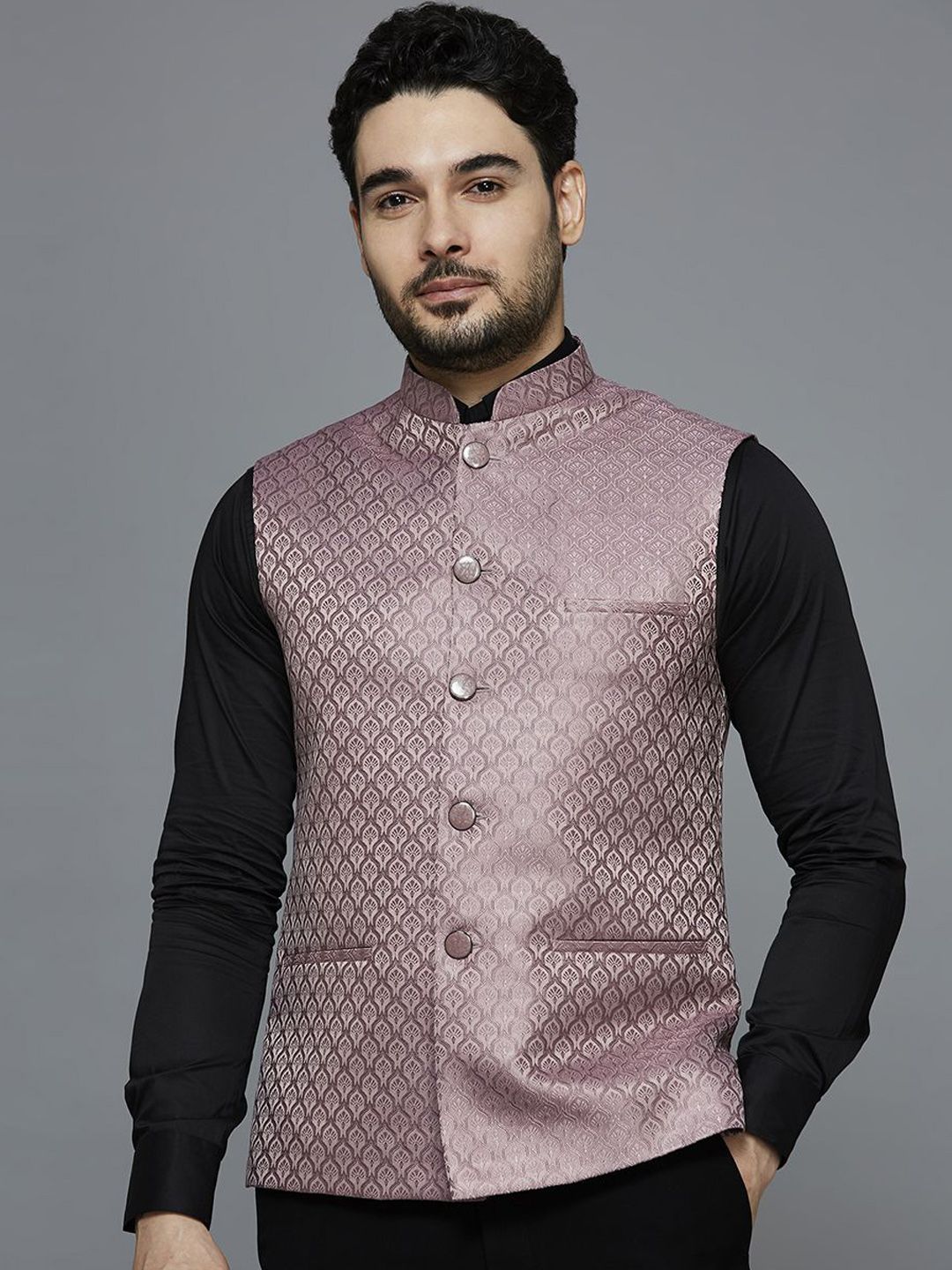 ESSAS club Embroidered Nehru Jacket