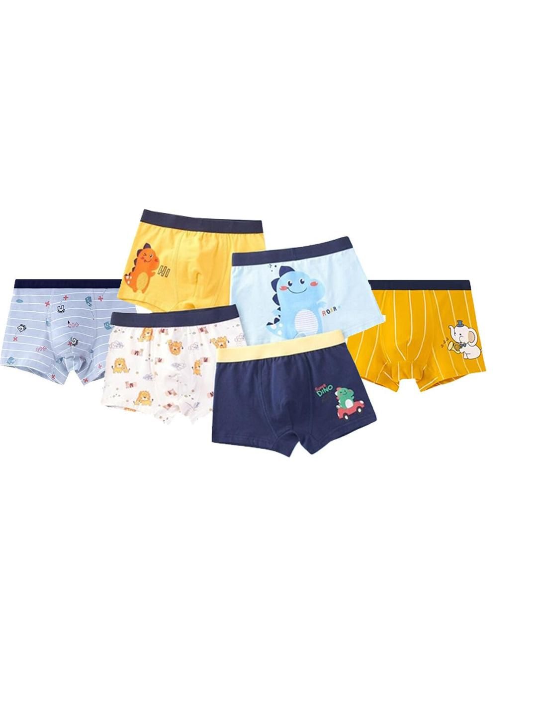 Teri Beri Set Of 4 Low-Rise Cotton Hipster Briefs