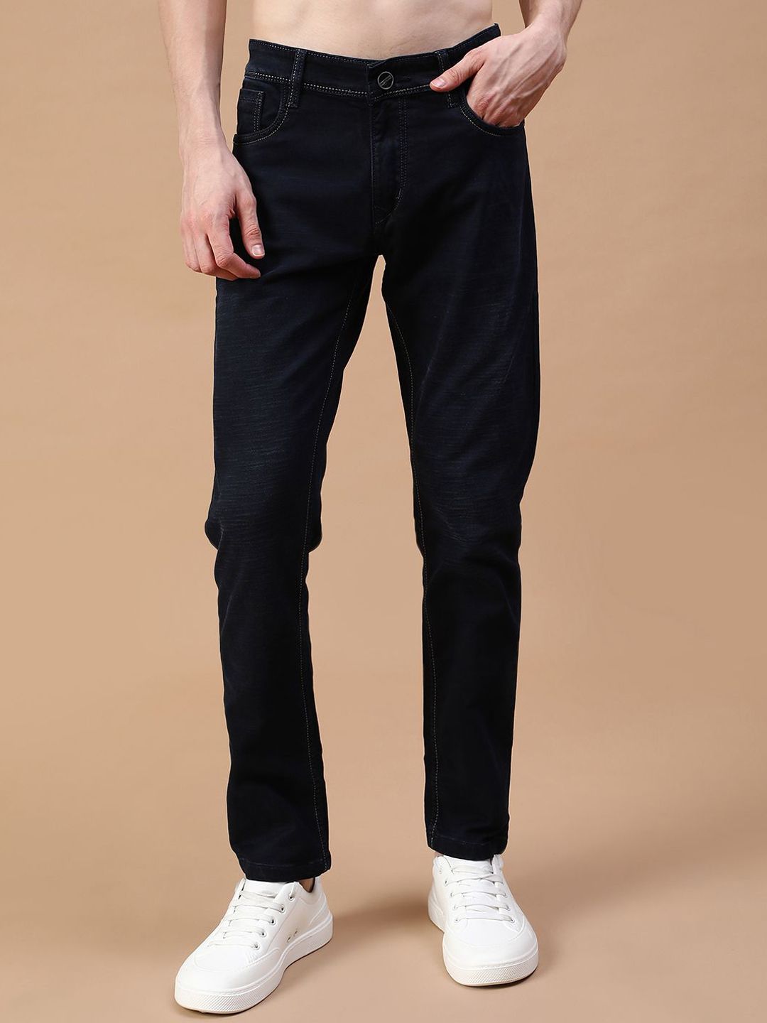 V-Mart Men Slim Fit Mid-Rise Jeans
