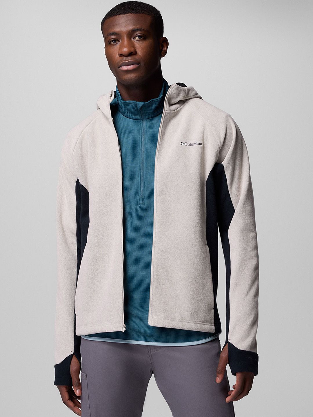 Buy Columbia Arctic Peak Hooded Full Zip Fleece Jacket - Jackets