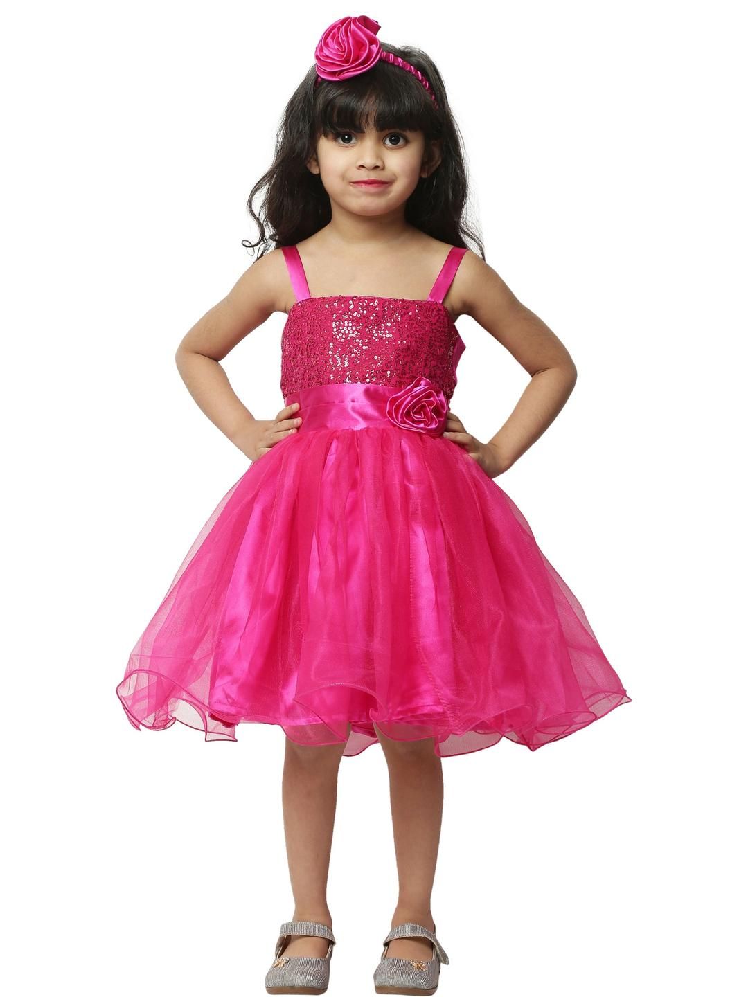 BAESD Net A-Line Dress