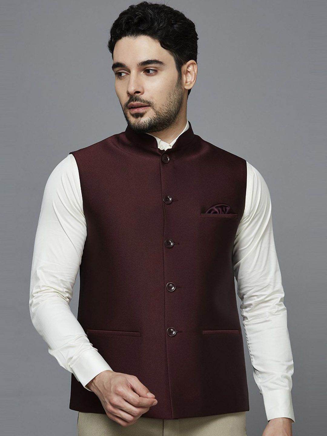 ESSAS club Self Shine Nehru Jacket