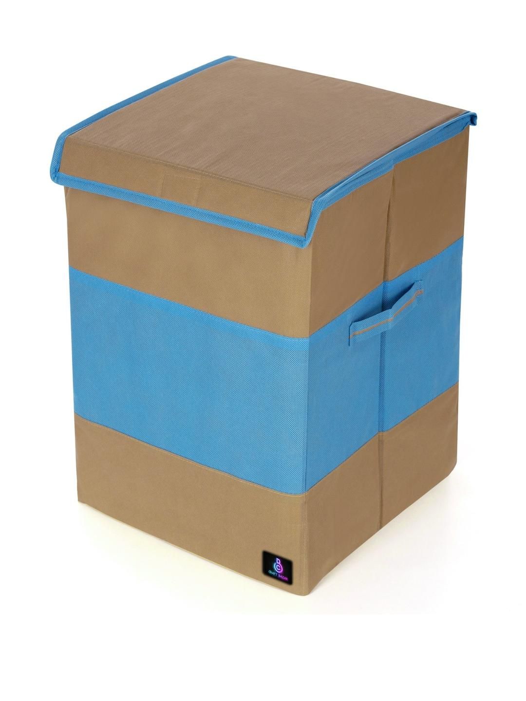 Craft Bazar Beige Laundry Basket With Lid