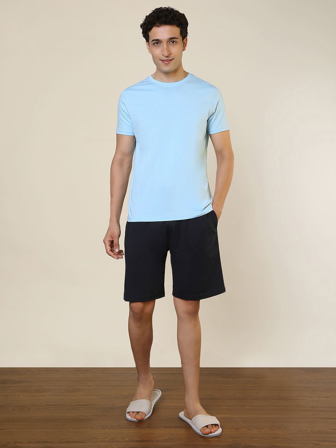 SleepZ by Raymond T-Shirt & Shorts Night Suits