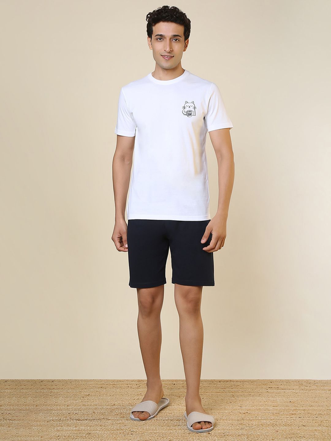 SleepZ by Raymond Round Neck Night Suit