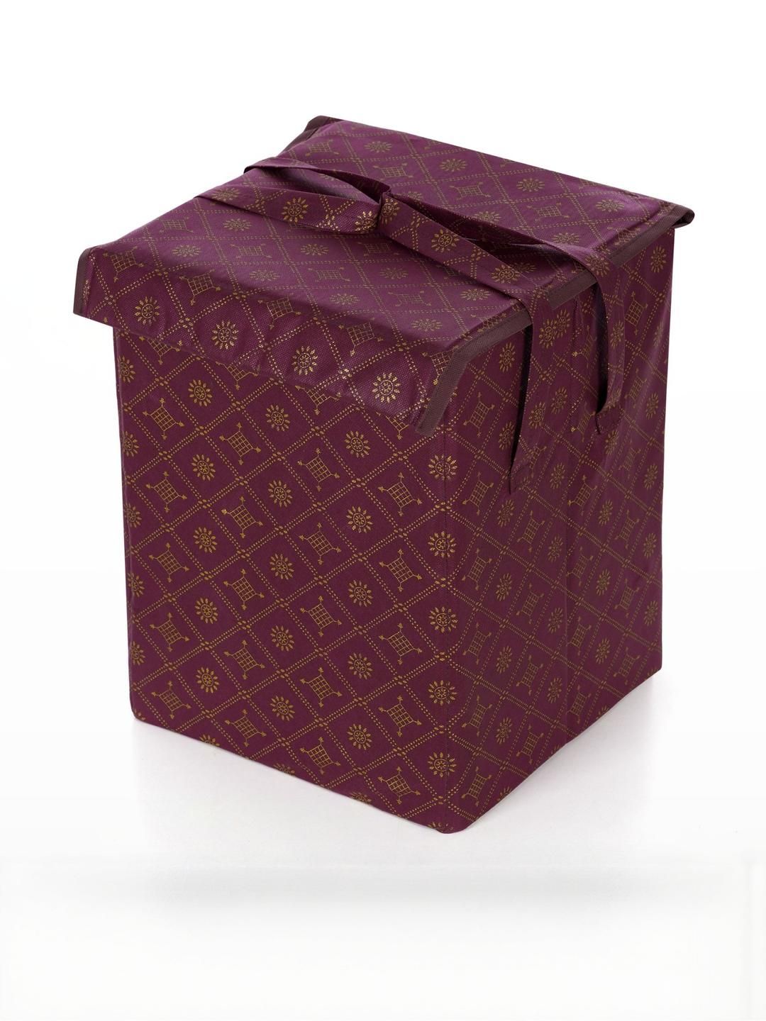 Craft Bazar Laundry Basket With Lid 45L