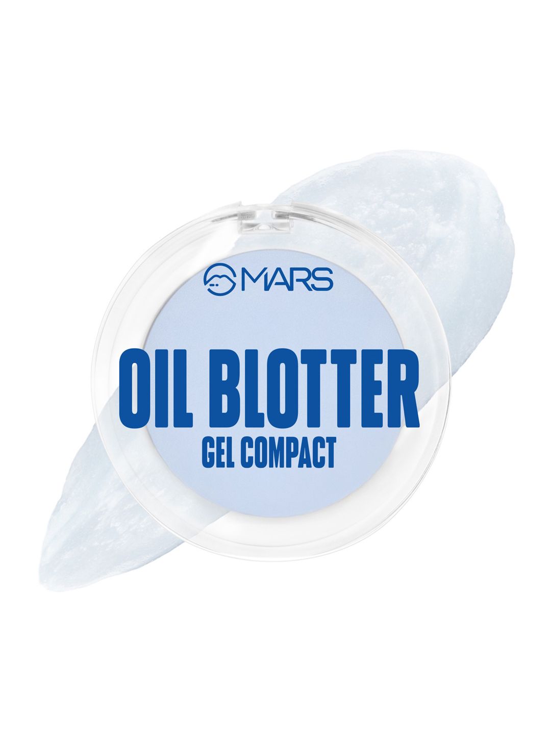 MARS Oil Blotter Gel Compact for Poreless Effect with Applicator - 5 g