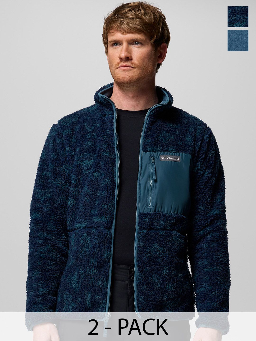Buy Columbia Winter Pass Reversible Fleece Jacket - Jackets for