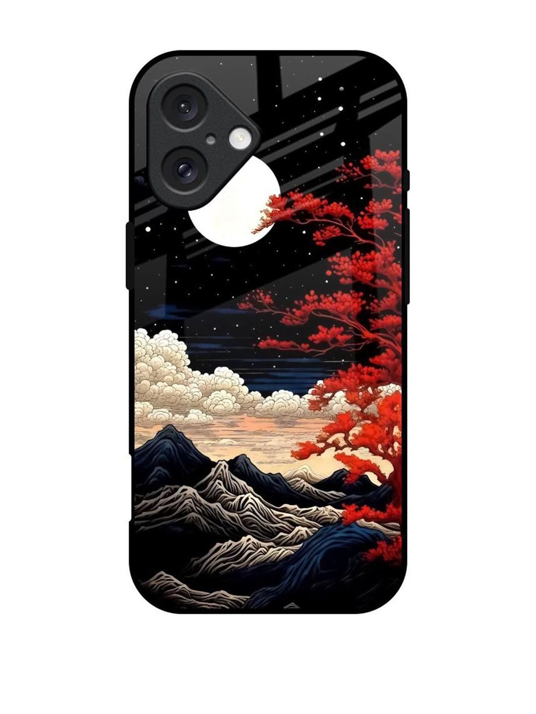 QRIOH Quirky Printed iPhone 16 Back Case Mobile Accessories