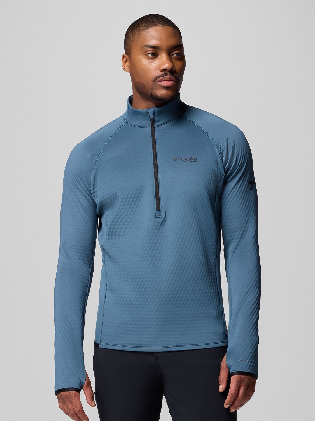 Buy Adidas Mock Neck Half Zipper Pullover Training Sweatshirt